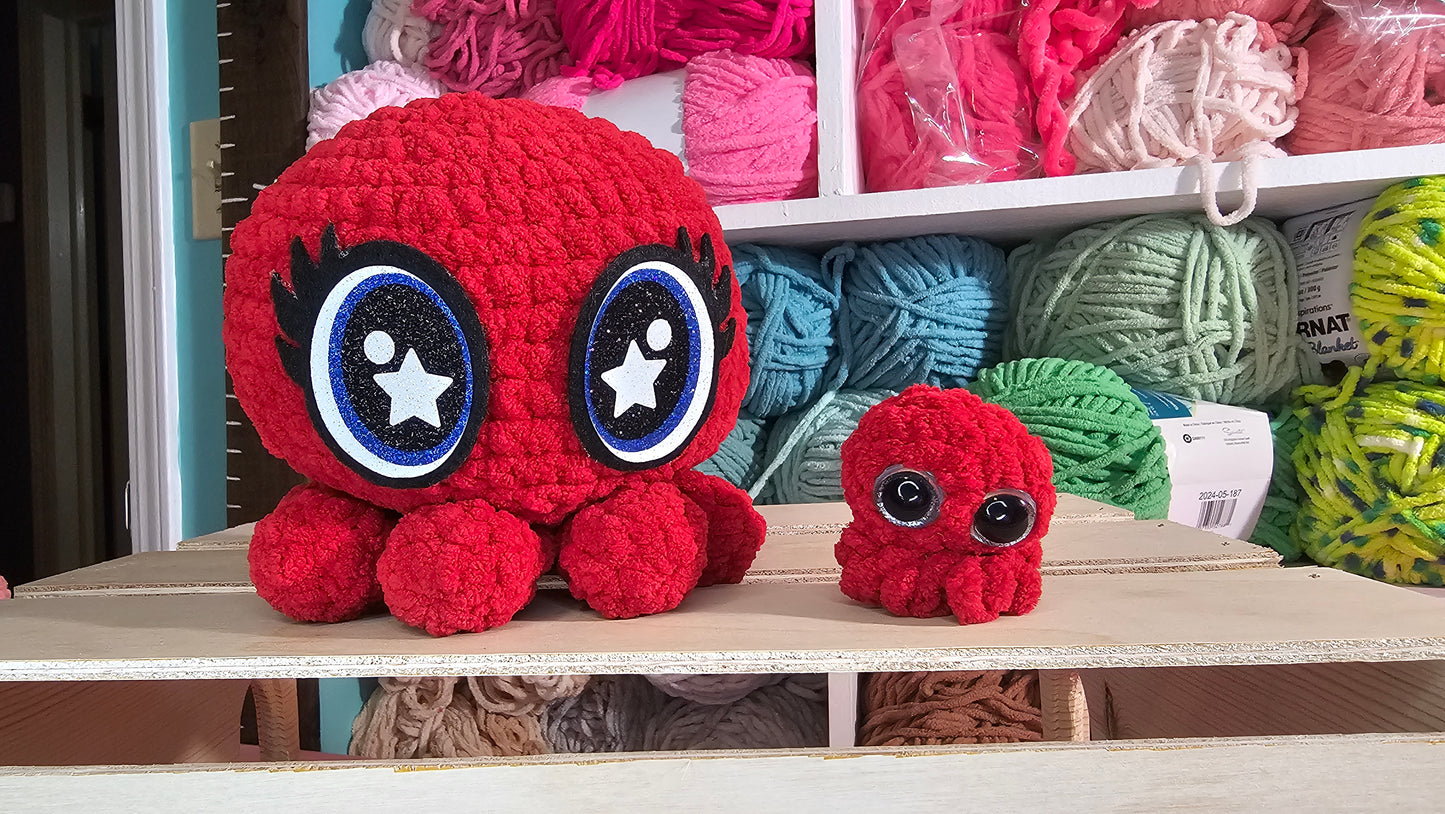 Mama Kawaii Octo and Baby octopus 🐙 🐙