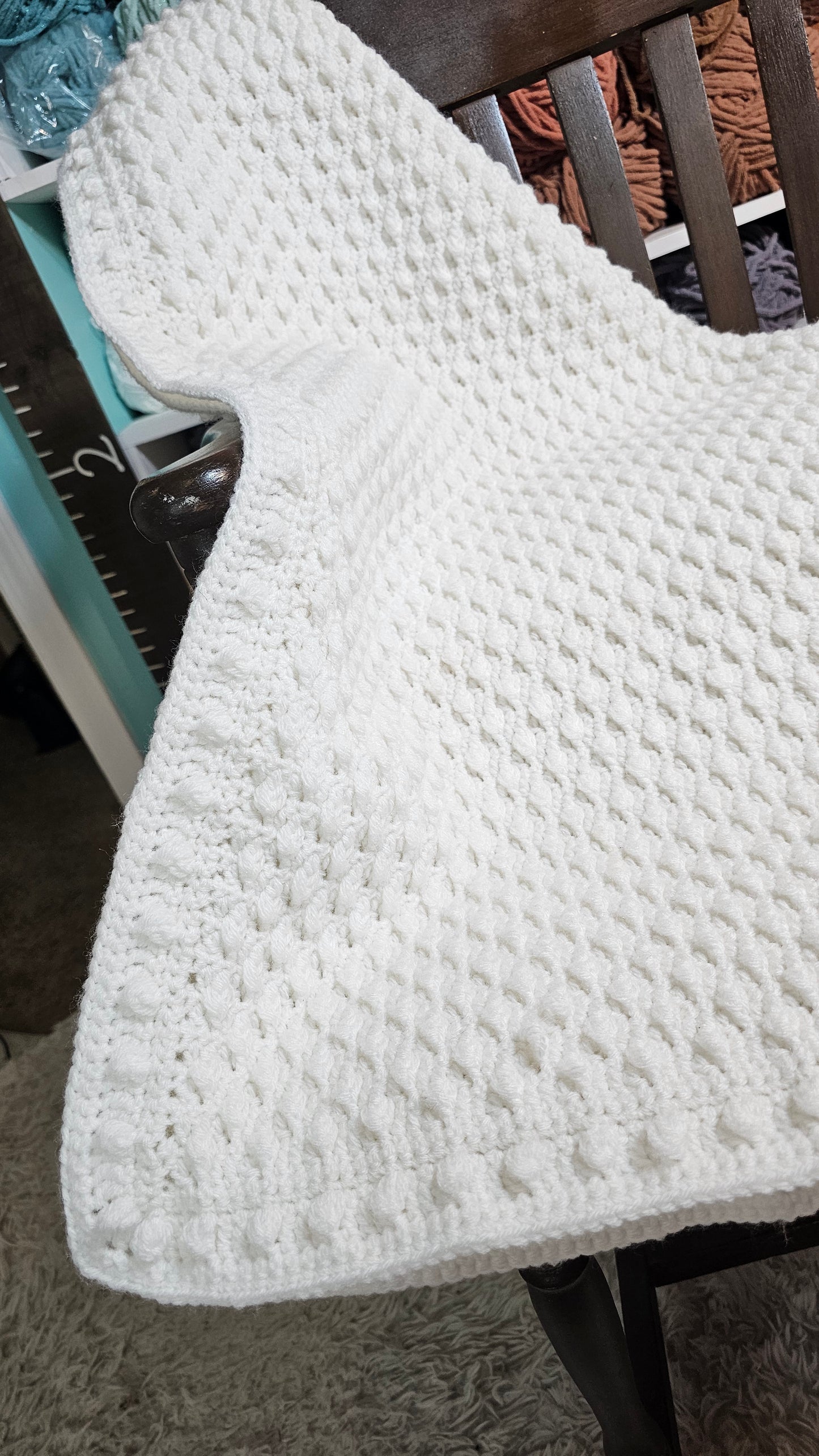 White Baby Blanket