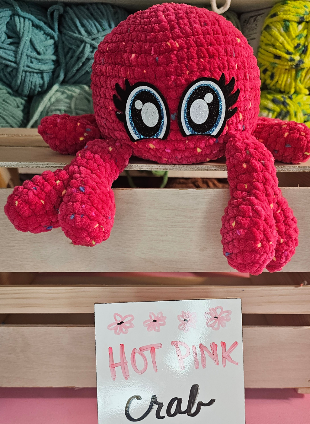 💕 Hot Pink Crab 🦀