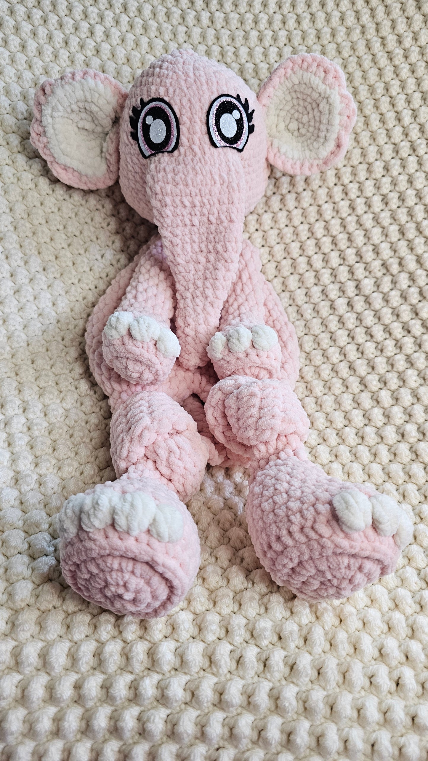 Pink Elephant Lovey