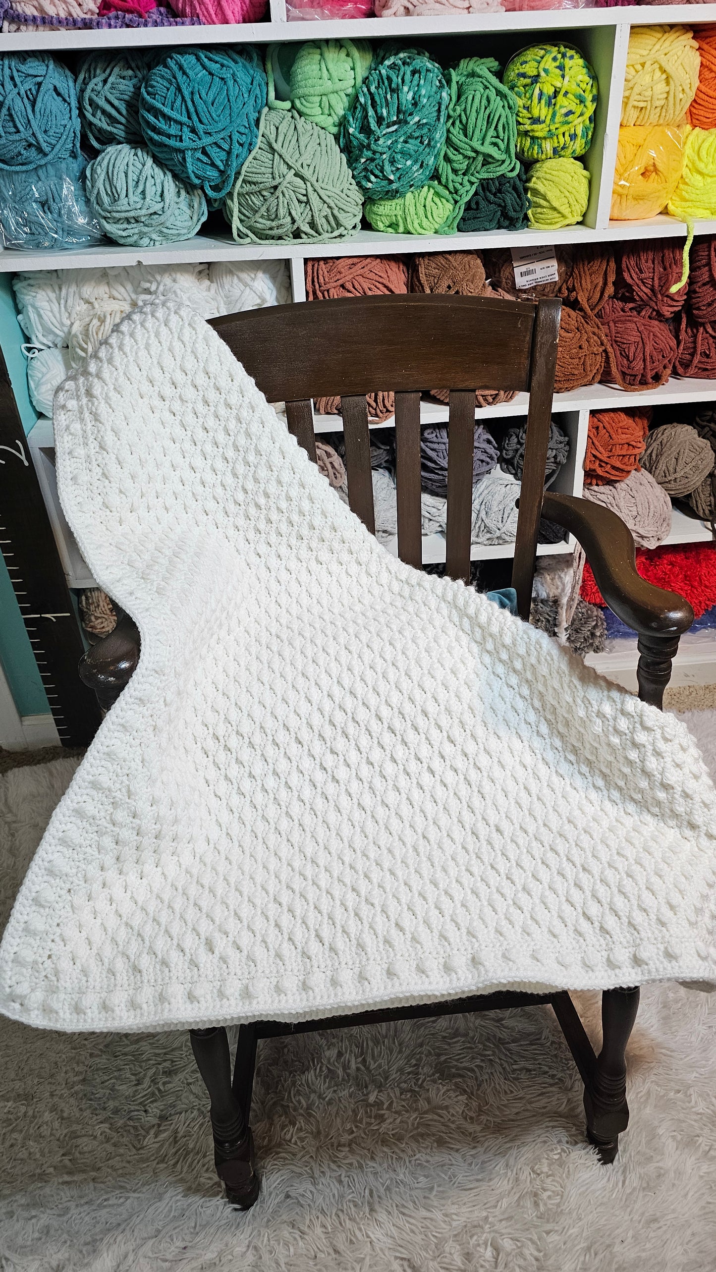 White Baby Blanket
