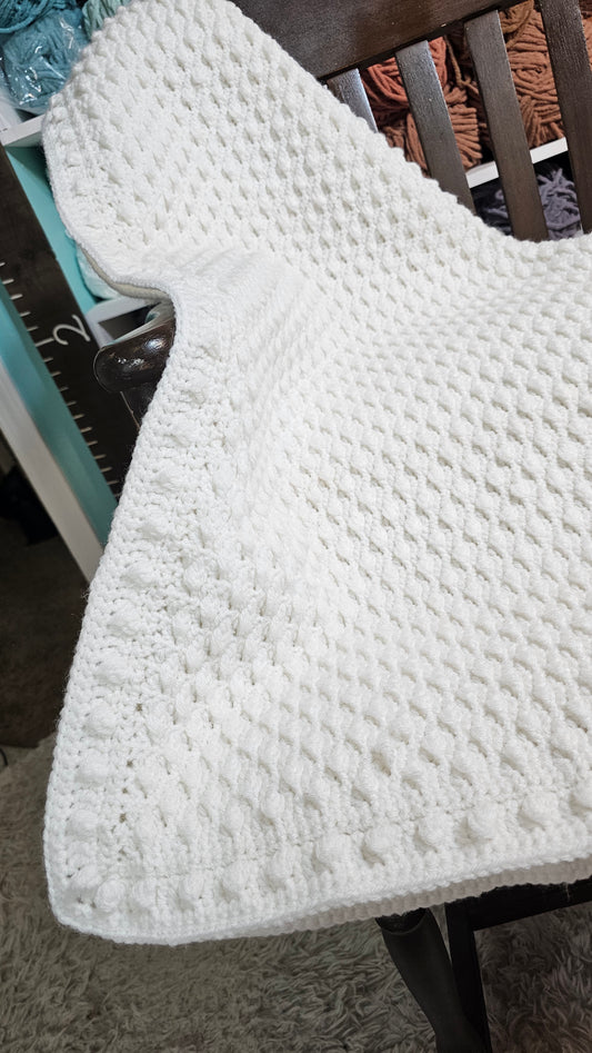 White Baby Blanket